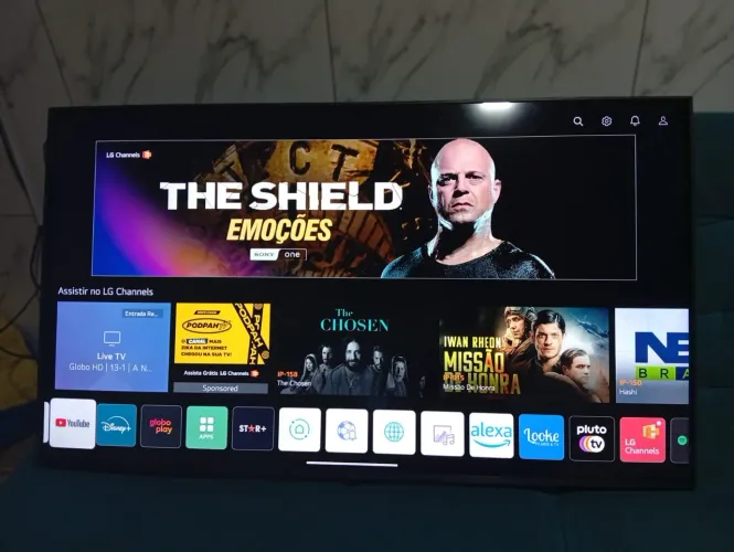 Smart tv LG 4k 50 polegadas compatível com Alexa bluetooth comando de voz e jogos
