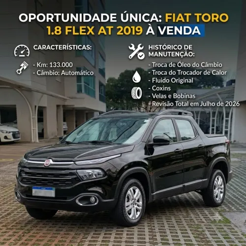 Fiat Toro Endurence 1.8 16V Flex Aut. 2019