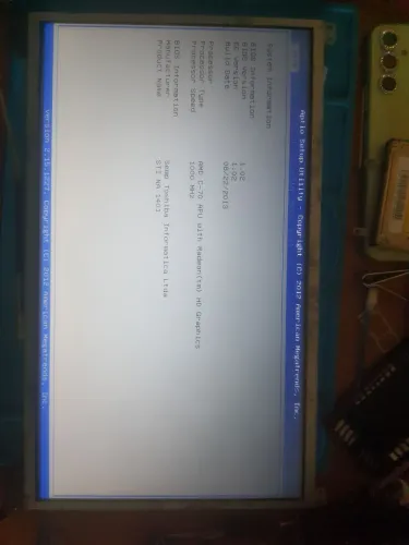 Tela de notebook