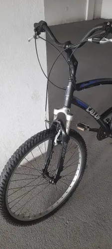 Bicicleta caloi,  alumínio e amortecedor