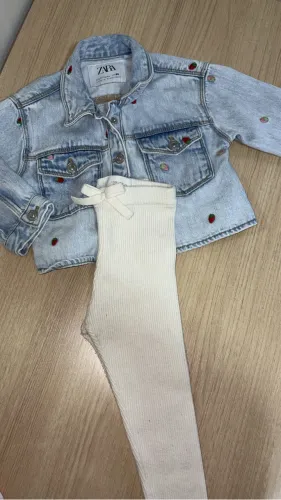 Conjunto ZARA - tamanho 2 anos