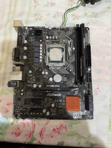 Kit placa mãe processador memória ram
