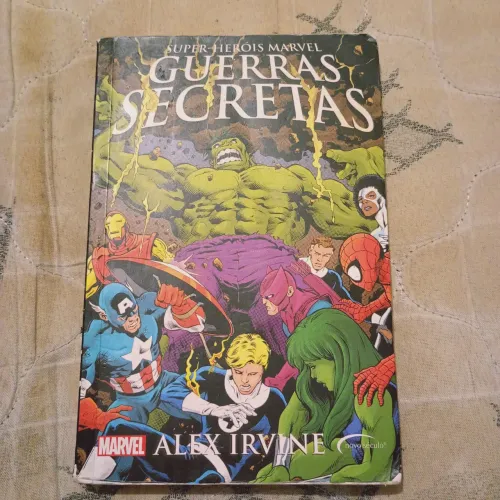 Livro Guerras Secretas da Marvel