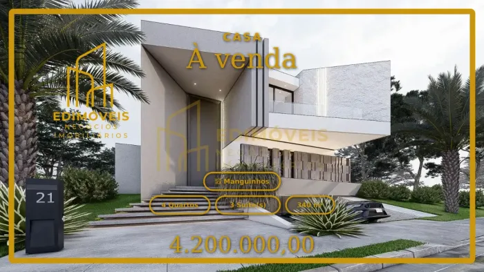 Linda Casa em Manguinhos: Conforto e Modernidade em Cada Detalhe