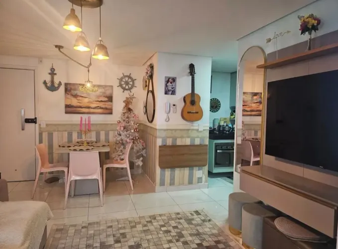 OPORTUNIDADE!! SEMI-MOBILIADO CABO BRANCO - NOVO - MODERNO!