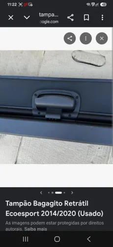 Vendo tampa Retrátil (cortina-esteira) Porta-malas Ecosport 2013/