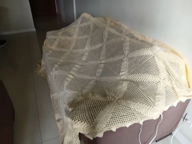 Toalha crochê
