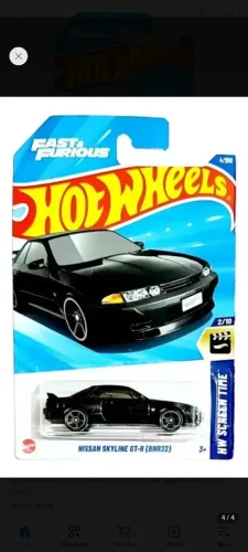 Hotwheels Nissan Skyline GTR R32 Fast & Furious