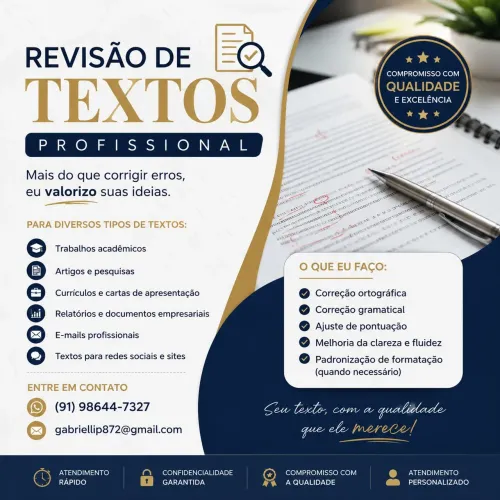 Revisão de textos 