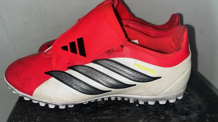 Chuteira Society Adidas Predator Club Fold-Over Tongue TF