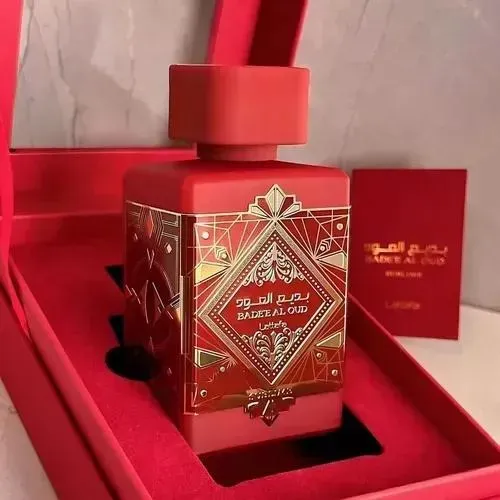 Perfume Árabe Lattafa Bade'e Al Oud Sublime 100ml original lacrado
