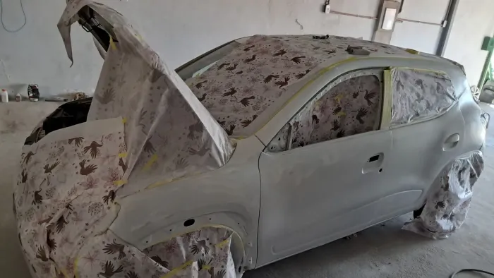 Funilaria: lanternagem e pintura