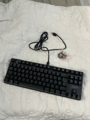 Teclado Mecânico Gamer Mancer Ghoul MK3 Preto (Switch Red)