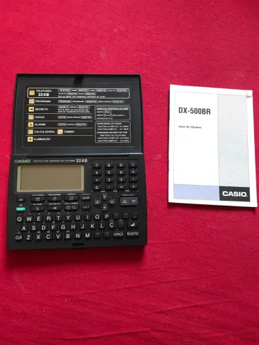 Calculadora e agenda eletrônica Casio DX-500br
