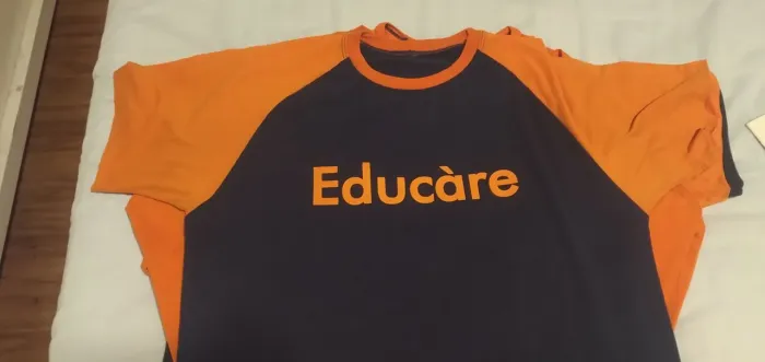 Uniforme colégio Educare camisetas manga curta