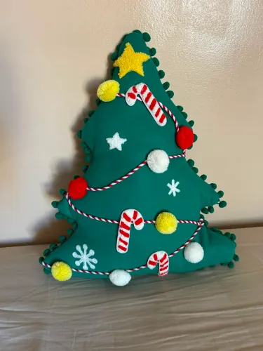 Almofada Árvore de Natal 