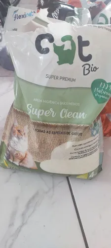 Areia higienica biodegradavel ,para gato