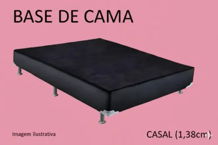 base de cama 138x188 casal padrão -- liquidação