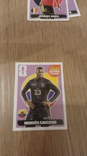 Figurinha Legend Moisés Caicedo Bordô