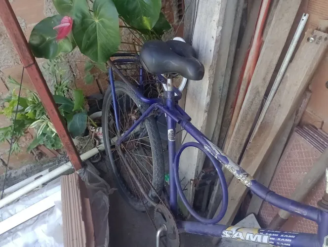 Bicicleta barra forte