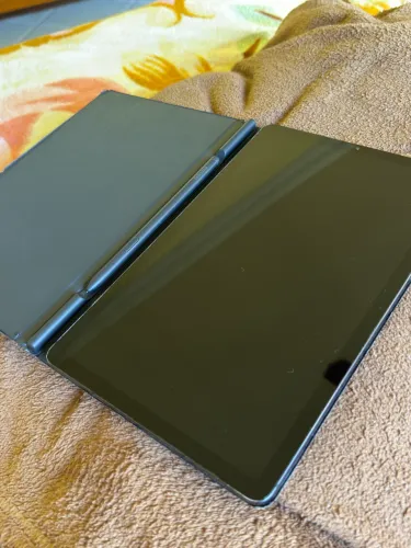 Samsung tab s6 lite com caneta e capa original