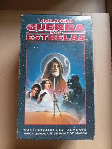 Box VHS Star Wars - Triologia clássica