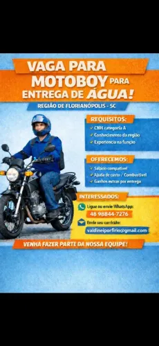 Vaga motoboy