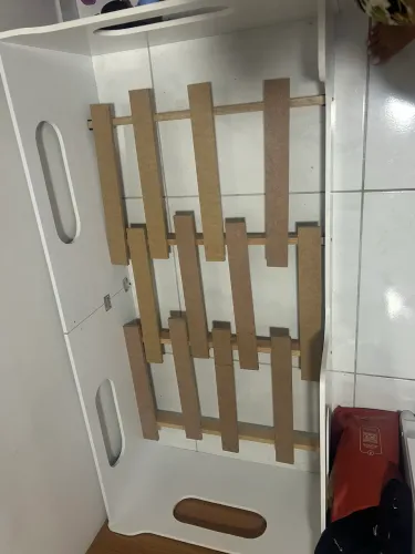 Cama infantil baixa transição berço