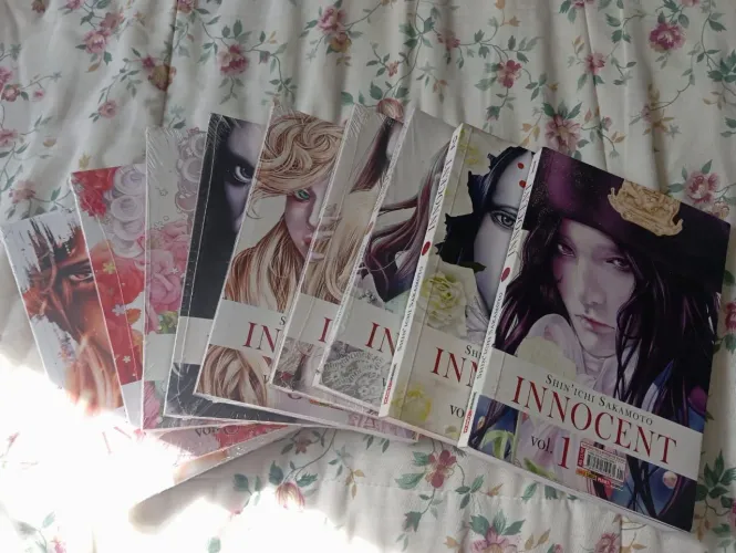 Mangá innocent volumes do 1 ao 9(do Volume 3 ao 9 são lacrados)
