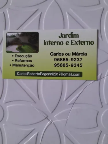 Prestador de serviços de jardinagem e paisagismo 