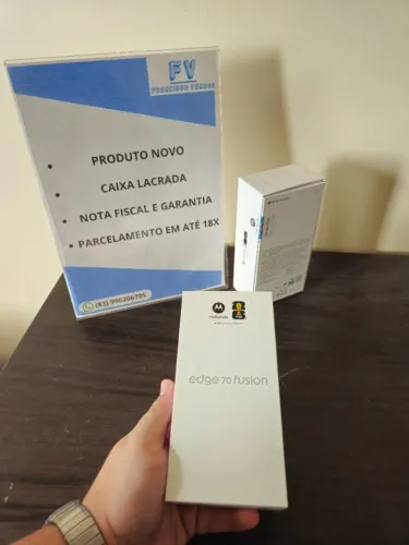Motorola Edge 70 Fusion 256gb - Novo (Caixa lacrada)