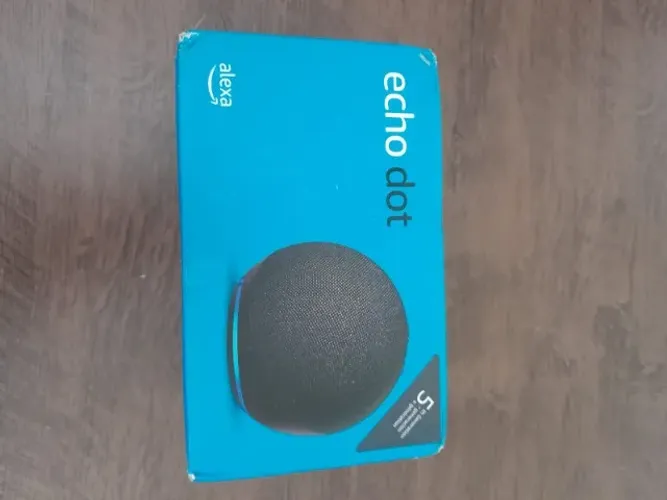 Echo Dot (Geração mais recente) | Smart speaker com Alexa, som vibrante e potente, Wi-Fi e