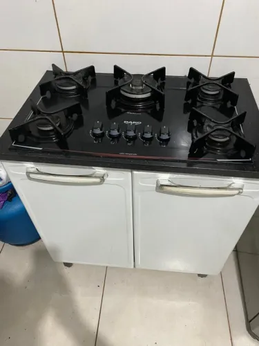 Fogão Cooktop 5 bocas