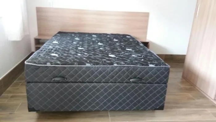Cama casal /viuva box baú conjugado (Colchão não sai) direto de fabrica Parcelas de: