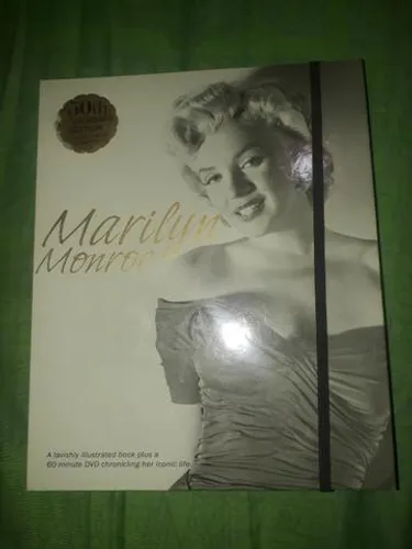 Kit Livro + dvd Marilyn Monroe Hollywood cinema filmes