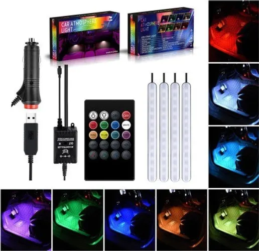 Fitas de Led RGB com controle remoto