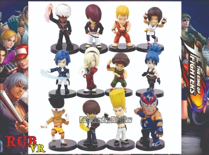 Miniaturas The King of Fighters - KOF I (venda por unidade)