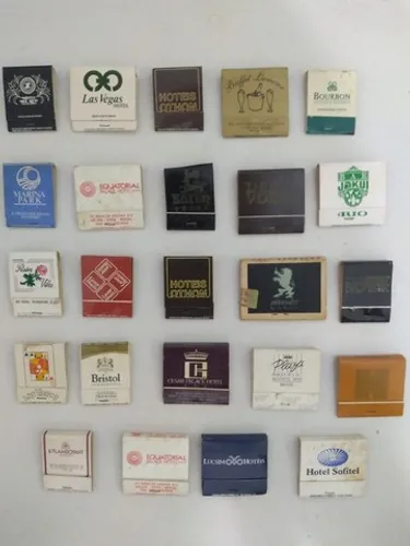 Caixas de fósforos antigas Hotel Luxor, sofitel, Othon, Marina - Valor unitário
