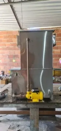 Lavador de gases inox industrial