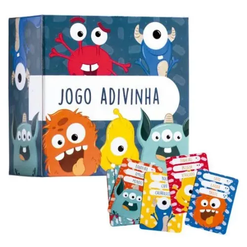 Jogo de Cartas Advinha - Divertido e Educativo para Crianças
