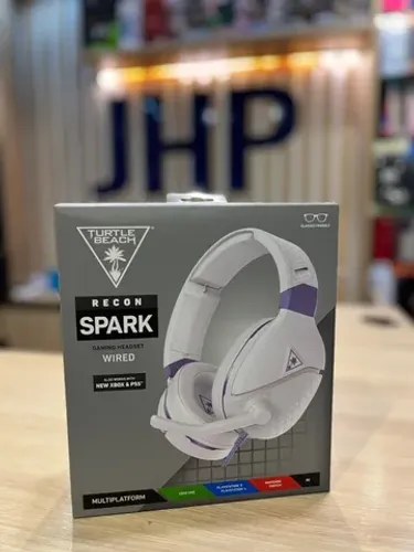 Headset Gamer Com Fio Turtle Beach Recon Spark Branco - Loja Física