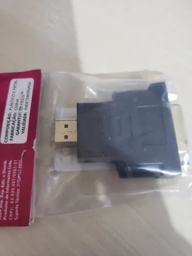 Apaptador DVI x HDMI