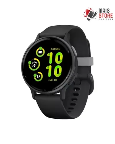 Relógio Garmin Vivoactive 5 - Slate/Black - 010-02862-10 (Novo Lacrado)