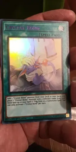 Yugioh!!! Crystal Bond (purple) [lds1-pt112] Ultra Rare
