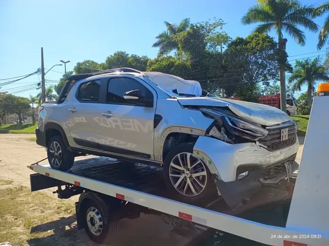 Sucata de Fiat Strada volcano 2023 1.3 automática para venda de peças e partes