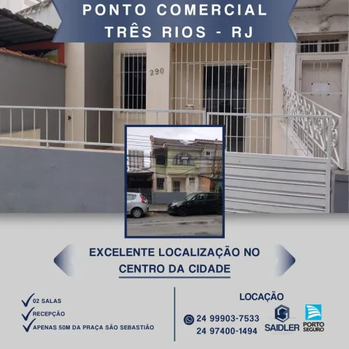 Ponto comercial em Três Rios RJ