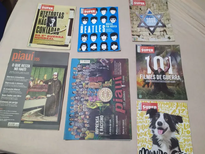  Revistas Piauí e Superinteressante - Diversos Temas