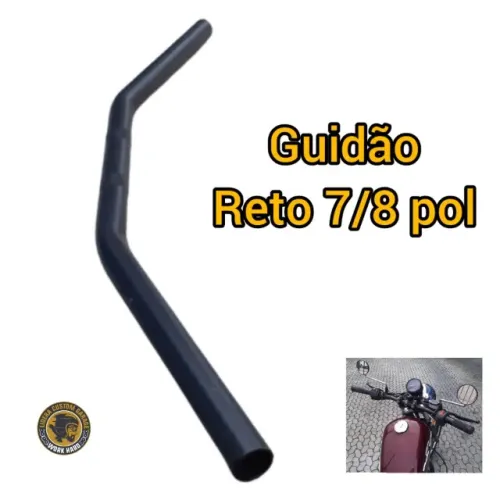 Guidão Reto 7/8 Pol Drag Bar