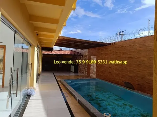 Leo vende, bairro Brasilia, 3\4 suíte, piscina, goumert.