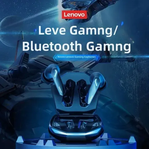 Fone de ouvido Lenovo GM2 Pro (novo/lacrado)